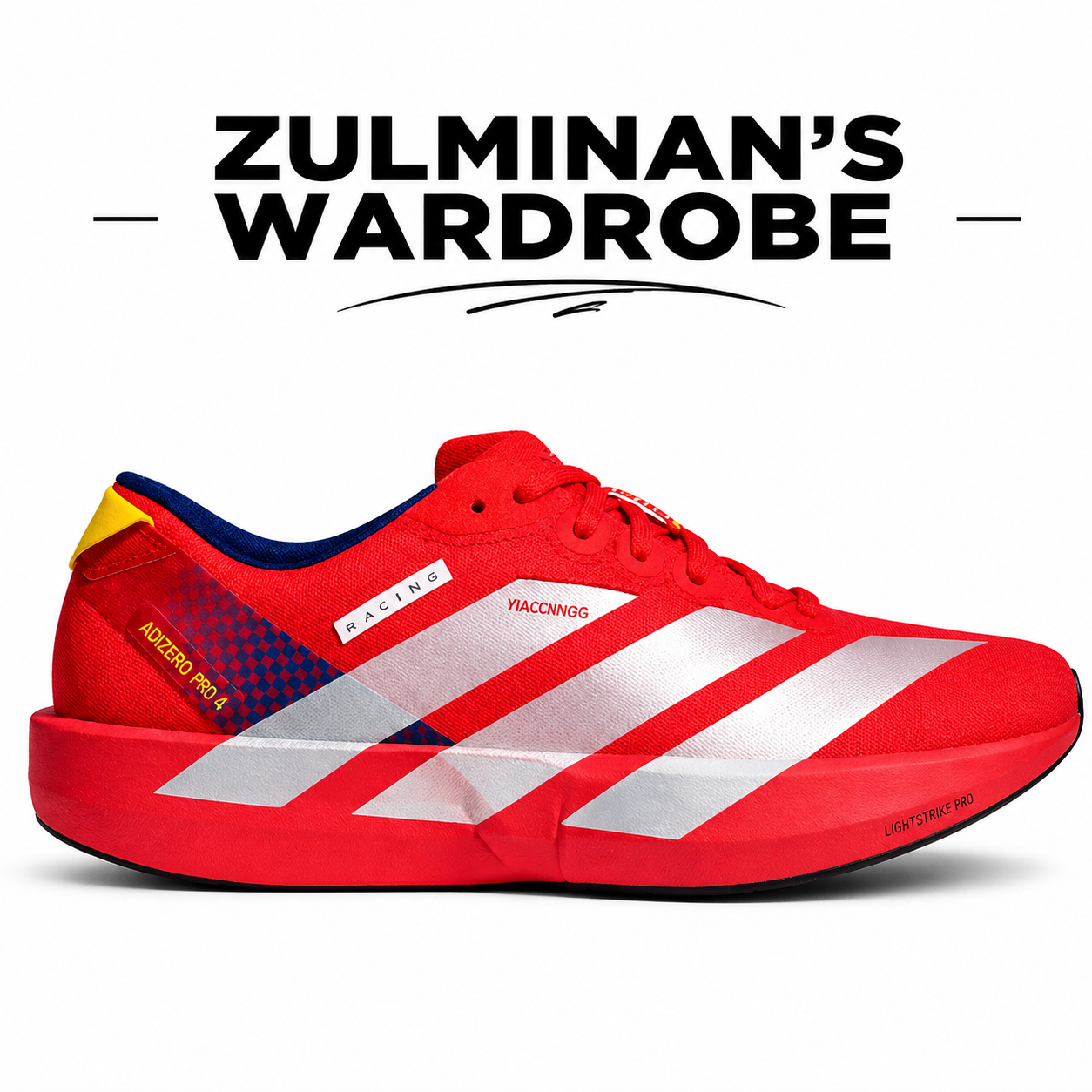Adizero Adios 9 Red/Silver Running Shoes