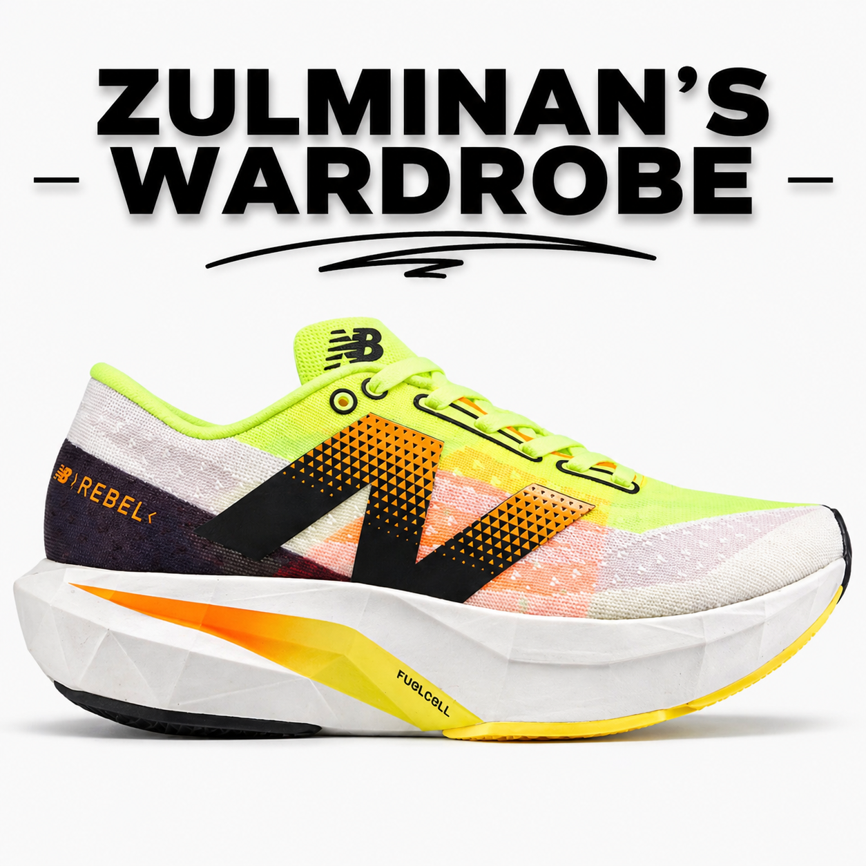 SC Elite SuperComp V4 White/Neon Green Running Shoes